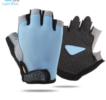 Load image into Gallery viewer, Silicone Anti-slip Anti-sweat Cycling Gloves Men Women Half Finger Gloves
