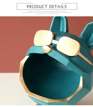 Load image into Gallery viewer, Decoration of resin Art Sculpture Figurine with big mouth dog storage box
