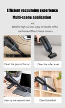 Load image into Gallery viewer, 8000pa wireless household and vehicle dual-purpose micro vacuum cleaner
