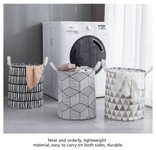 Load image into Gallery viewer, Folding tunic dirty clothes basket waterproof children&#39;s toy basket
