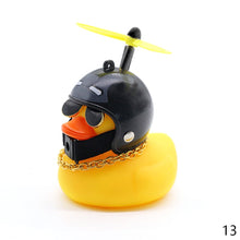 Load image into Gallery viewer, With Helmet Broken Wind Small Yellow Duck  Bike Motor Without Lights
