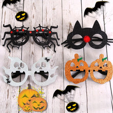 Load image into Gallery viewer, Halloween Ornaments Child Adult Pumpkin Spider Ghost Cat Funny Glasses
