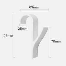Load image into Gallery viewer, High quality hot towel hanger radiator clothes hanger bath hook 6 pieces
