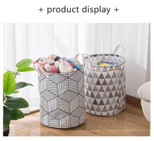 Load image into Gallery viewer, Folding tunic dirty clothes basket waterproof children&#39;s toy basket
