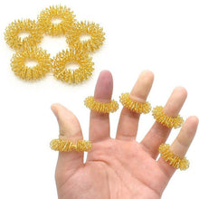 Load image into Gallery viewer, 10PCS Finger Hand Massager Ring Health Care Set
