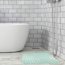 Load image into Gallery viewer, Square Shower Mats Non Slip Bath Mat with with Drain Holes
