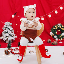 Load image into Gallery viewer, Baby Christmas Socks Winter Thick Terry Socks
