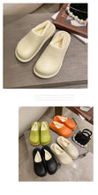 Load image into Gallery viewer, Women&#39;s Slippers EVA Sole Waterproof Non-slip Casual Shoes Warm Plush
