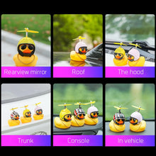 Load image into Gallery viewer, With Helmet Broken Wind Small Yellow Duck  Bike Motor Without Lights
