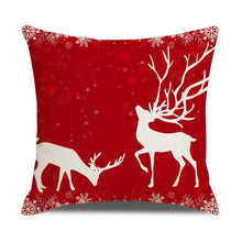 Load image into Gallery viewer, A set of 4-piece 18x18in Christmas Pillow Covers
