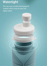 Load image into Gallery viewer, Folding cup tourism sports water cup food silica gel pot is easy to retract
