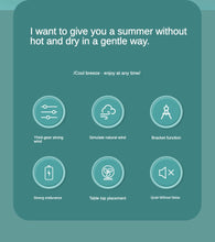 Load image into Gallery viewer, Portable mini fan Students hold a small fan desktop and hold a USB small fan
