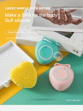 Load image into Gallery viewer, Dog Bath Brush Comb Silicone SPA Shampoo Massage Brush
