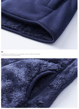 Load image into Gallery viewer, Winter Warm Coats Reversible Polar/Coral Fleece
