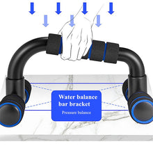 Load image into Gallery viewer, Chest muscle training fitness equipment sponge I type push up frame
