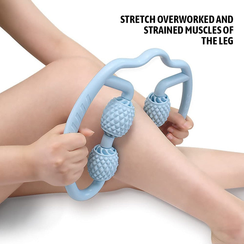 Yoga Accessories Round Clamp Calf Massager Relaxed Stovepipe Roller Stick