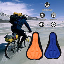 Load image into Gallery viewer, Mountain Bike Saddle Breathable Cushion Cover Bicycle Saddle Seat
