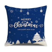 Load image into Gallery viewer, A set of 4-piece 18x18in Christmas Pillow Covers
