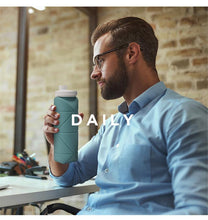Load image into Gallery viewer, Folding cup tourism sports water cup food silica gel pot is easy to retract
