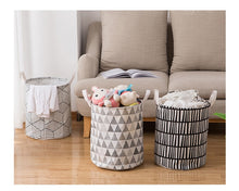Load image into Gallery viewer, Folding tunic dirty clothes basket waterproof children&#39;s toy basket
