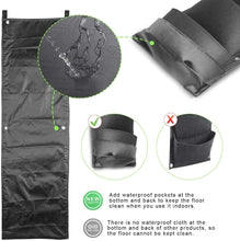 Load image into Gallery viewer, Waterproof vertical wall hanging flower bag with 6 bags
