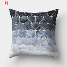Load image into Gallery viewer, Geometric Printed Polyester Throw Pillow Cases Sofa Cushion Cover
