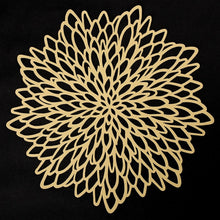 Load image into Gallery viewer, 4PCS PVC Placemat for Dining Table Hollow Pad Coaster Pads Table Bowl Mats
