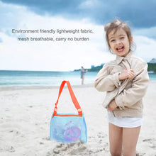 Load image into Gallery viewer, Children&#39;s beach net bag toy shell collection bag
