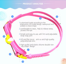 Load image into Gallery viewer, Swimming goggles for 3-10 years old children
