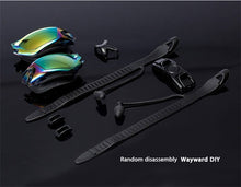 Load image into Gallery viewer, Professional swimming goggles with earplugs, electroplated waterproof silica gel
