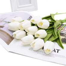 Load image into Gallery viewer, 10 Tulip artificial flowers for wedding home decoration
