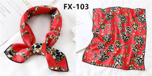 Load image into Gallery viewer, Women&#39;s fashion printed Scarf Hair Band handkerchief silk scarf
