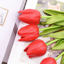 Load image into Gallery viewer, 10 Tulip artificial flowers for wedding home decoration
