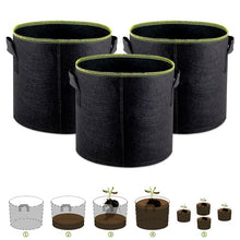 Load image into Gallery viewer, Felt Plants Growing Bag Vegetable Flower Potato Pot Container Garden Planting Basket
