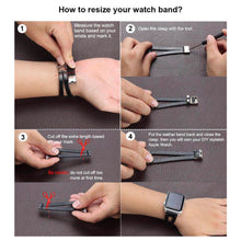 Load image into Gallery viewer, Retro handmade Apple watch strap 38mm 40mm 42mm 44mm

