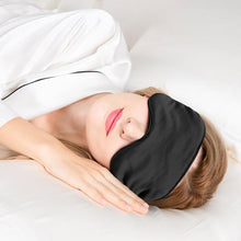 Load image into Gallery viewer, Women&#39;s silk like sleeping eye mask portable travel eye mask
