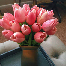 Load image into Gallery viewer, 10 Tulip artificial flowers for wedding home decoration
