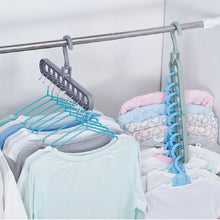 Load image into Gallery viewer, Multi port and multi-functional plastic clothes rack
