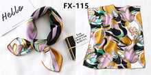 Load image into Gallery viewer, Women&#39;s fashion printed Scarf Hair Band handkerchief silk scarf
