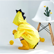 Load image into Gallery viewer, Lovely dinosaur polyester Er raincoat outdoor waterproof Cape
