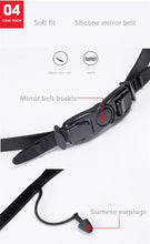 Load image into Gallery viewer, Professional swimming goggles with earplugs, electroplated waterproof silica gel
