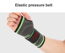 Load image into Gallery viewer, 3D Weaving Pressurized High Elastic Bandage Fitness Yoga Wrist Palm Support
