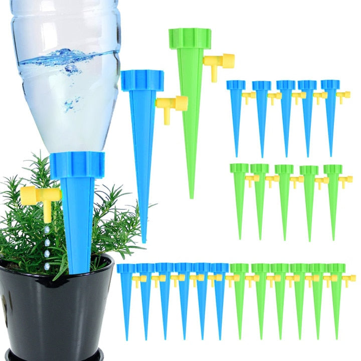 6Pcs automatic drip irrigation flower watering Kit