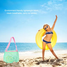 Load image into Gallery viewer, Children&#39;s beach net bag toy shell collection bag
