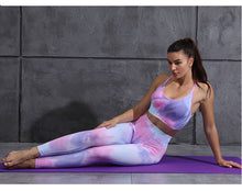 Load image into Gallery viewer, New Tie Dye Seamless Yoga High Waist Leggings Running Workout Clothes
