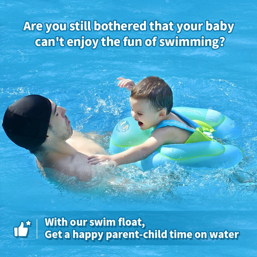 Baby inflatable swimming circle