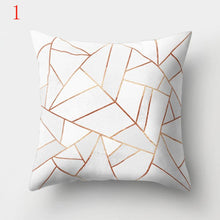 Load image into Gallery viewer, Geometric Printed Polyester Throw Pillow Cases Sofa Cushion Cover
