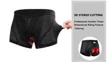 Load image into Gallery viewer, 5D Gel Pad Shockproof Bicycle Underpant
