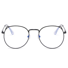 Load image into Gallery viewer, Office cat eye anti blue light super large glasses
