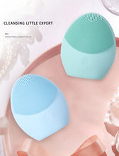 Load image into Gallery viewer, Silicone electric cleaning brush deep cleaning massage brush
